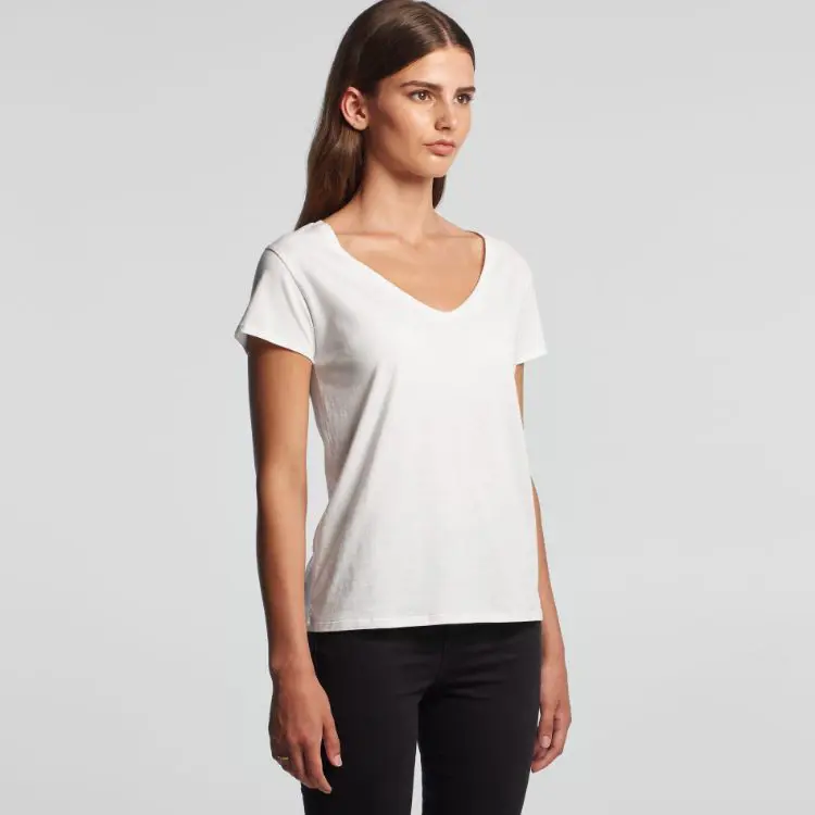 Picture of Wo's La Brea V Neck Tee