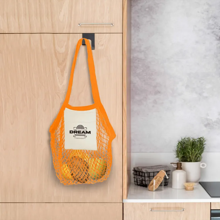 Picture of Mesh Foldaway Cotton Tote bag