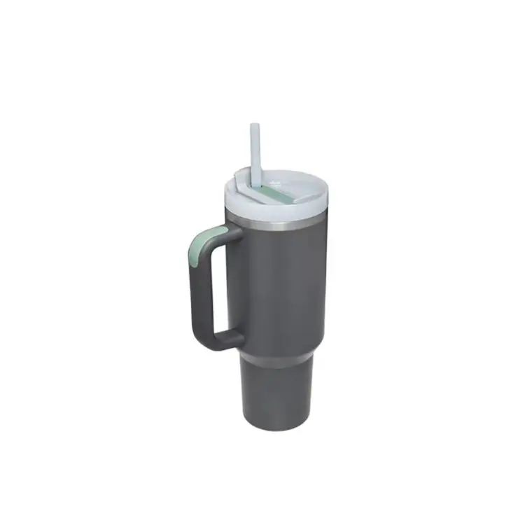 Picture of 1.2L Stainless Steel Tumbler with Lid and Straw
