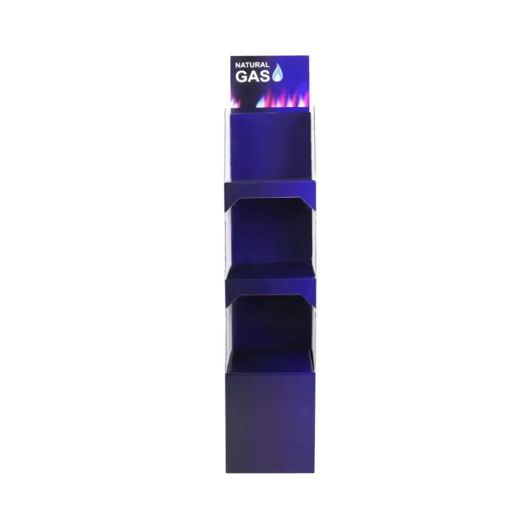 Picture of Self Assembly 3 Tier Cardboard Floor Display