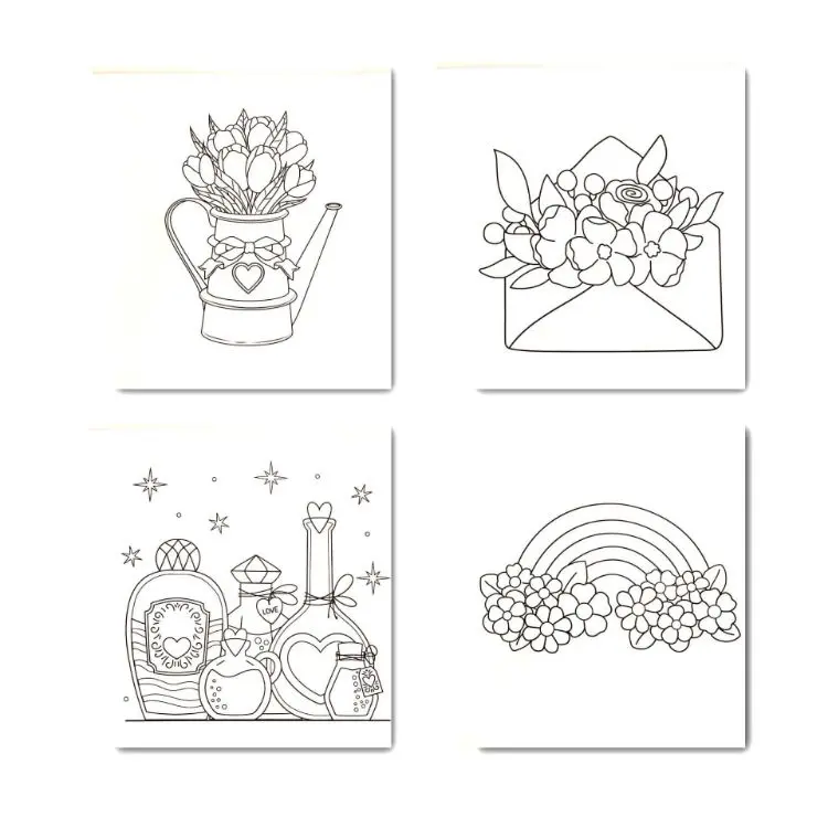 Picture of A5 Custom Colouring Book