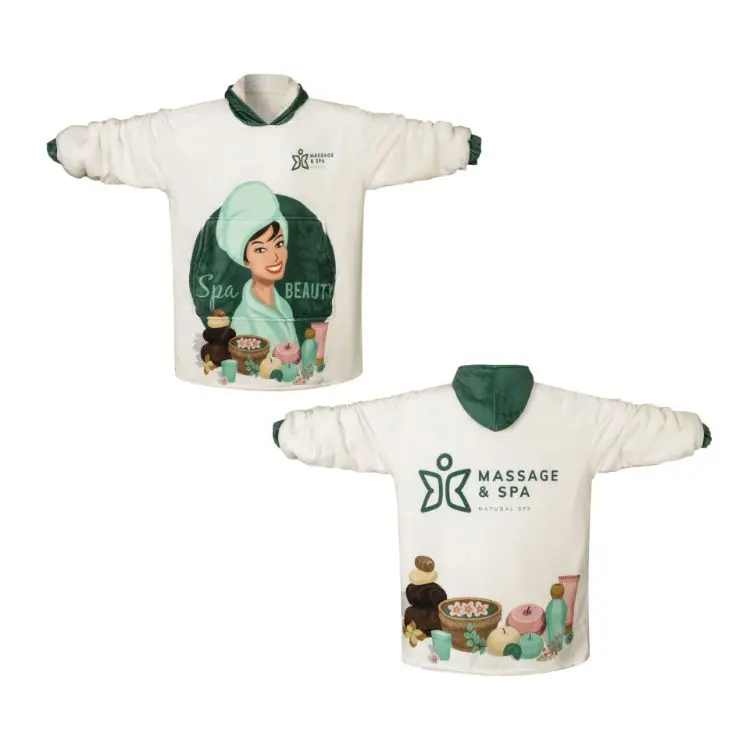 Picture of Unisex Premium 100% Polyester Sublimated  Wearable Blanket