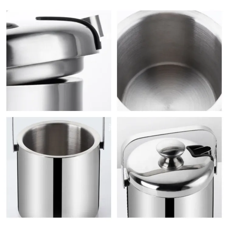 Picture of Ice Bucket With Lid And Tongs