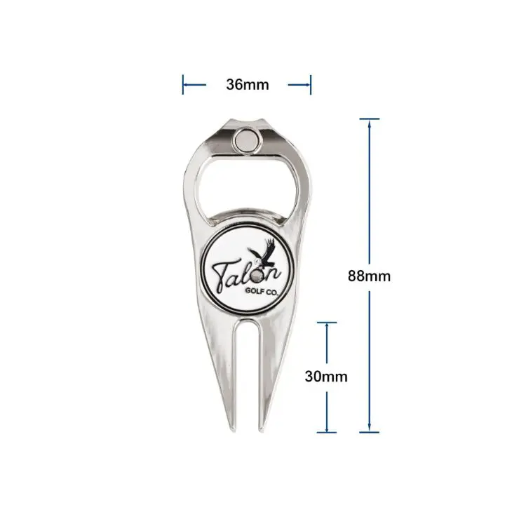 Picture of Golf Divot with Ball Marker and Bottle Opener