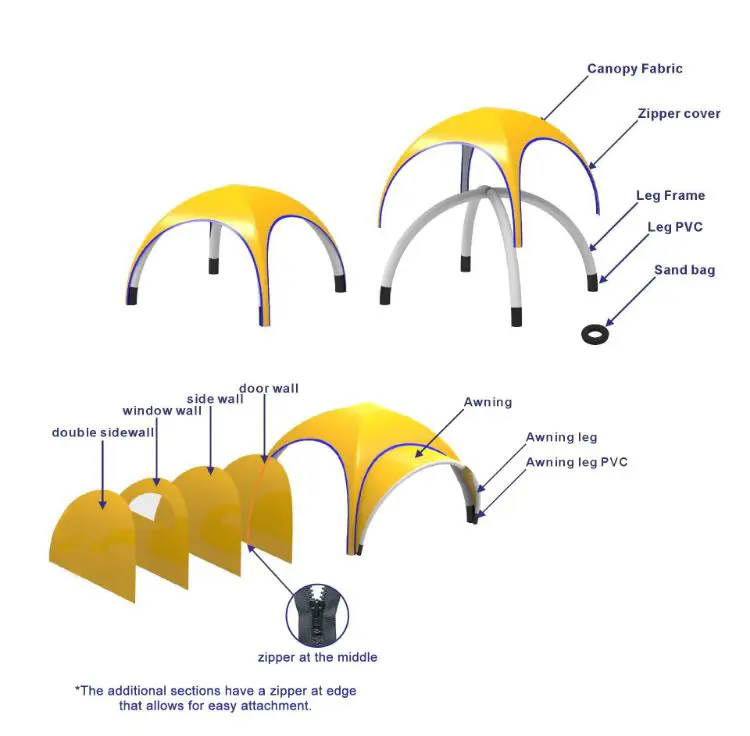 Picture of 4x4m Inflatable Marquee