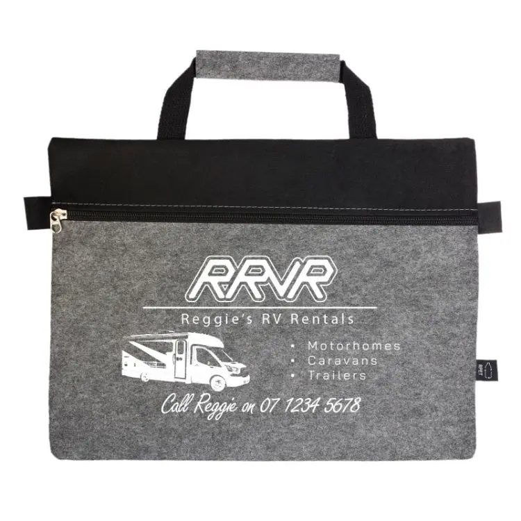 Picture of Montana RPET Felt Satchel