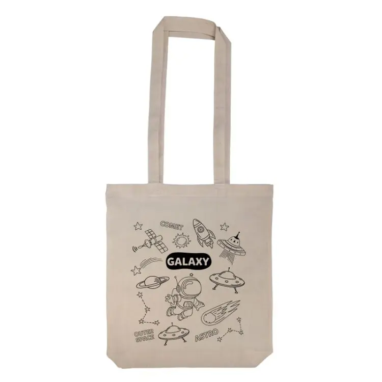 Picture of Get Crafty Folding Calico Bag and Crayons