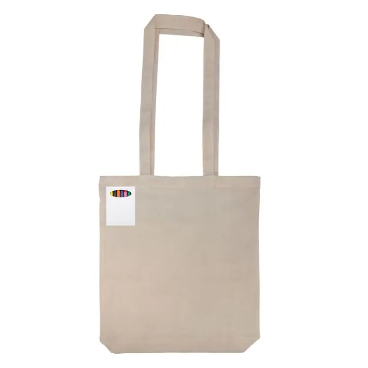 Picture of Get Crafty Folding Calico Bag and Crayons