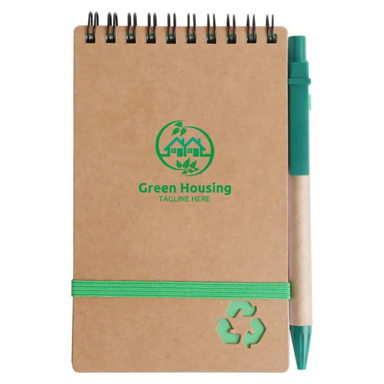 Picture of Spiral Notebook with Ballpoint Pen