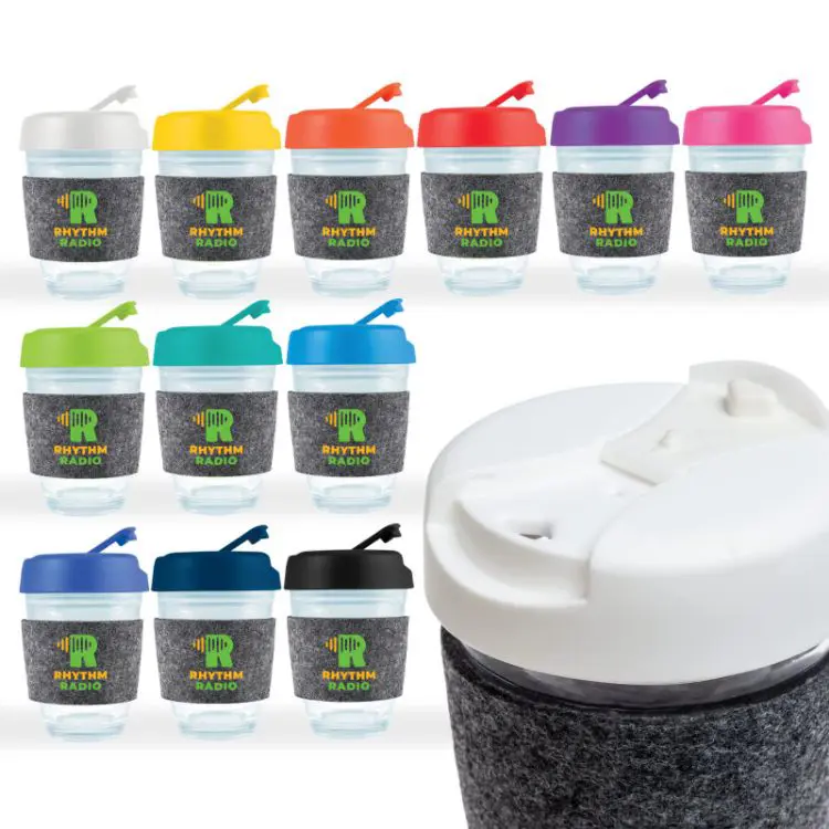 Picture of Vienna Coffee Cup / Flip Lid / RPET Band