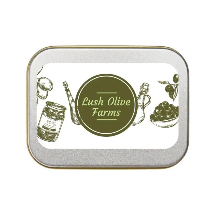 Picture of Assorted Colour Mini Jelly Beans in Silver Rectangular Tin