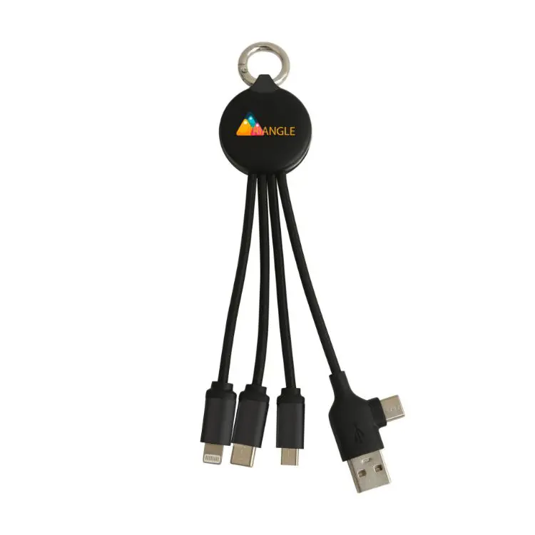 Picture of Round Shaped Light Up Multi Charging Cable
