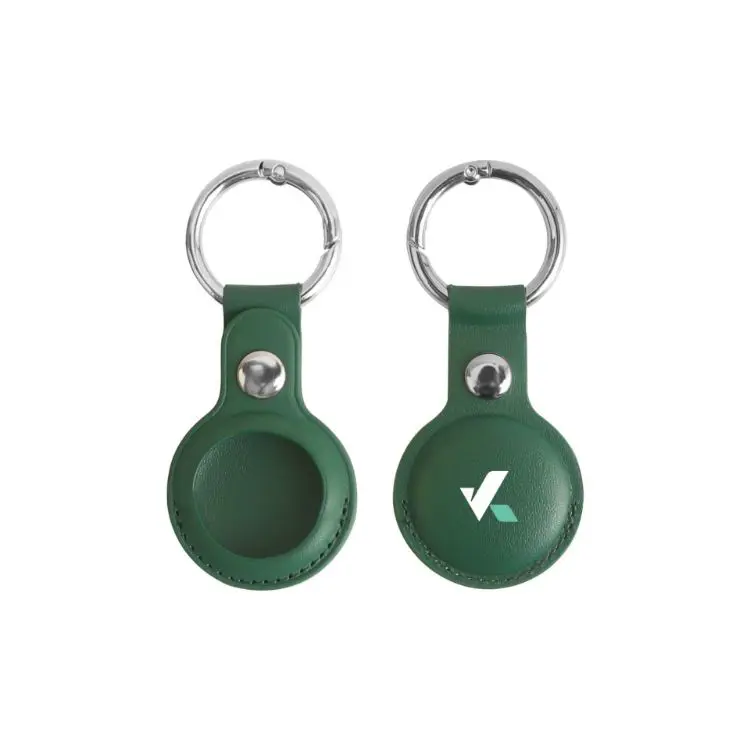 Picture of PU Leather AirTag Holder with Keyring