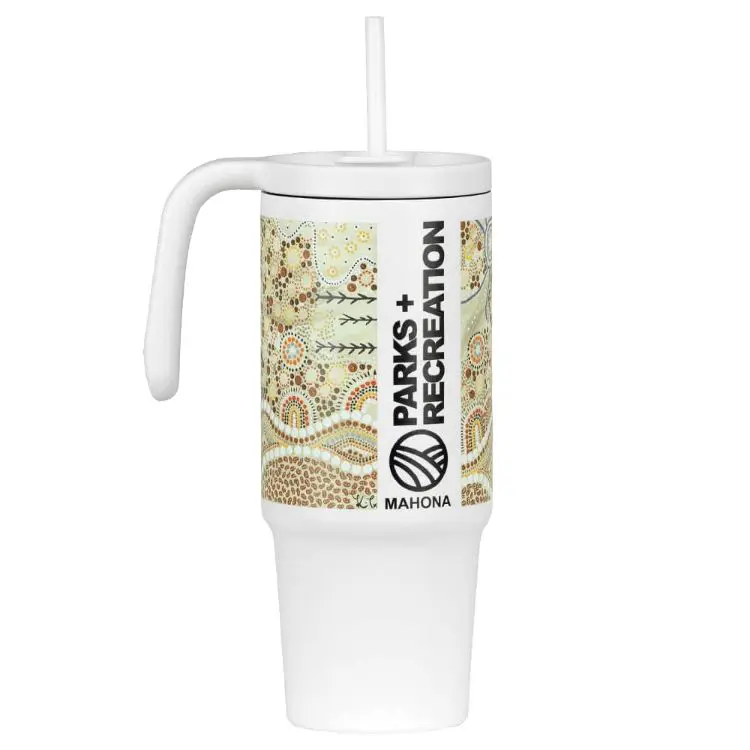 Picture of The Tilly Tumbler - Recycled w/ Handle 900ml