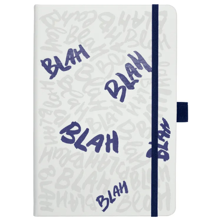 Picture of Nova White Bound JournalBook w/ Coloured Accents