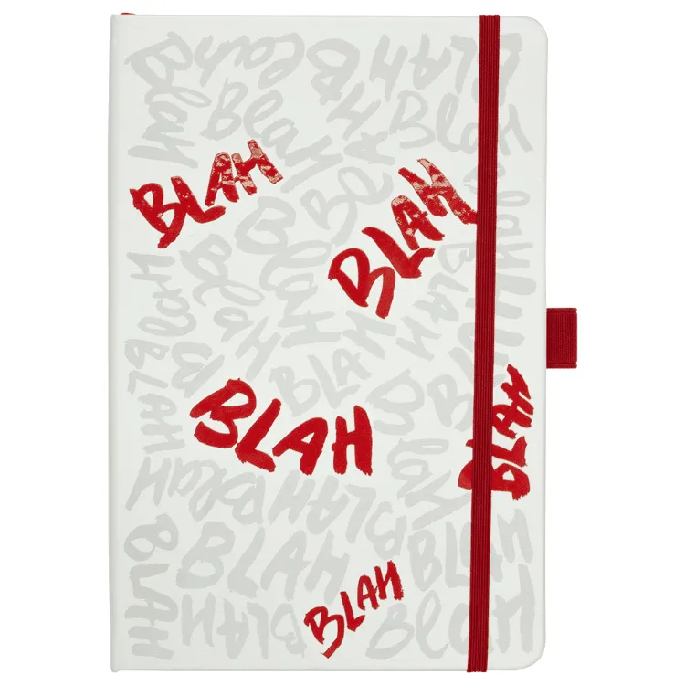 Picture of Nova White Bound JournalBook w/ Coloured Accents