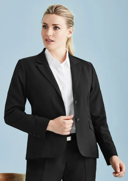 Picture of Womens Cool Stretch 2 Button Mid Length Jacket