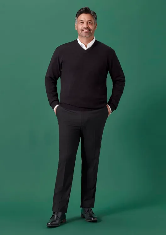 Picture of Mens Renew Slim Fit Flat Front Pant