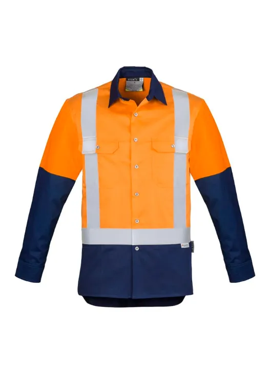 Picture of Mens Industrial Long Sleeve Shirt - Shoulder Taped