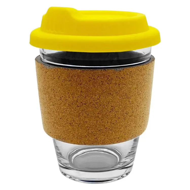 Picture of Carlo Glass Coffee Cup – Cork