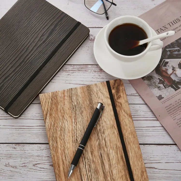 Picture of A5 Wood Look Notebook