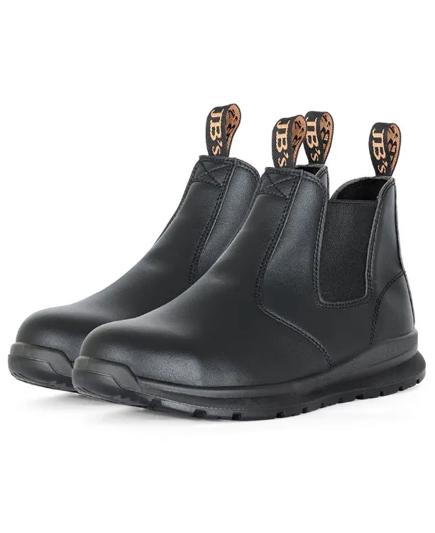 Picture of JB's Microfibre Elastic Sided Safety Boot Black
