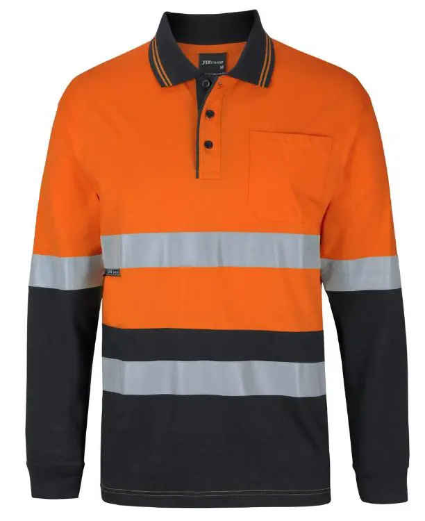 Picture of JB's Hv (D+N) L/S Cotton Polo