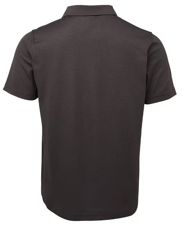 Picture of Podium Cotton Back Yardage Polo Gunmetal