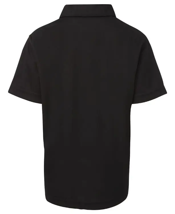 Picture of Podium Kids S/S Poly Polo White