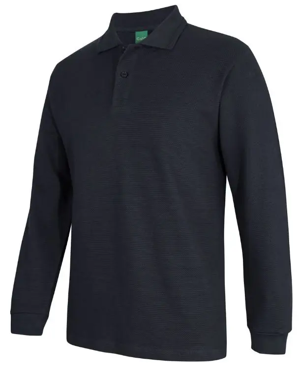 Picture of C of C L/S 320 G Popcorn Cotton Polo
