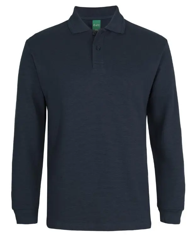 Picture of C of C L/S 320 G Popcorn Cotton Polo