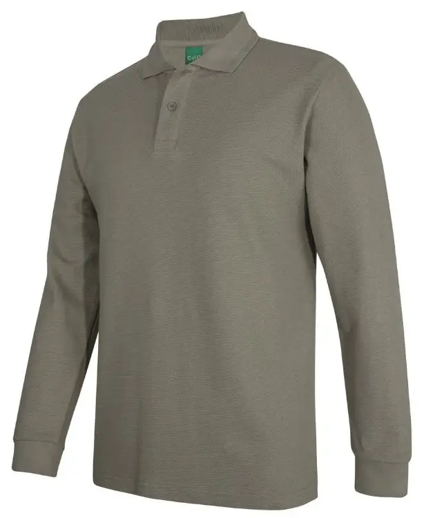 Picture of C of C L/S 320 G Popcorn Cotton Polo