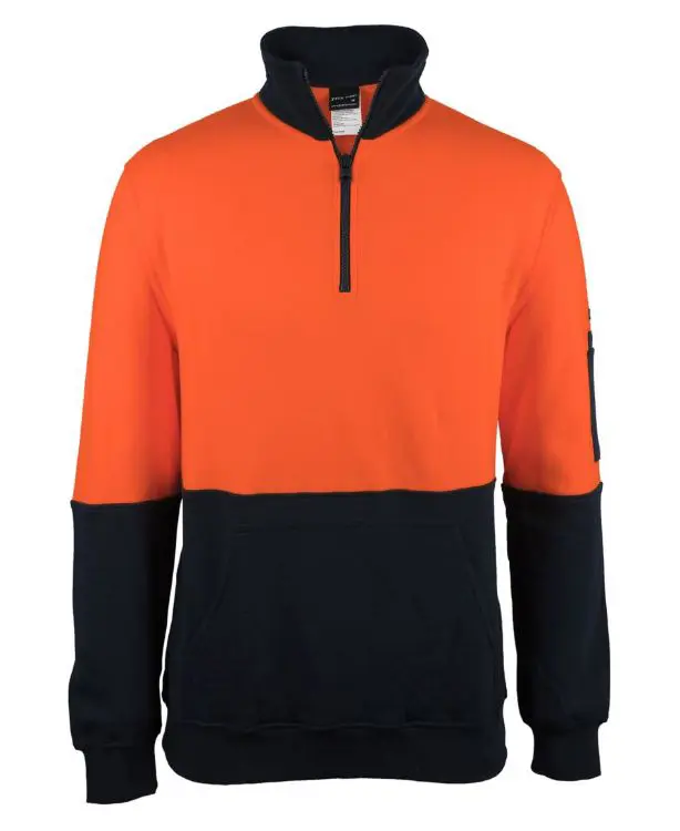 Picture of JB's Hv 310 Cotton 1/2 Zip Fleece
