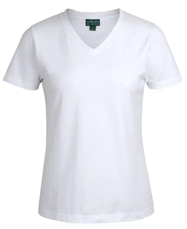Picture of C of C Ladies V Neck Tee Black
