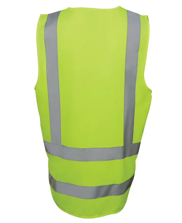 Picture of JB's Hv Zip Drop Tail H Pattern (D+N) Vest Lime