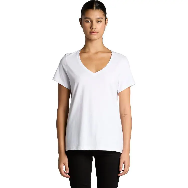 Picture of Wo's Maple V Neck Tee