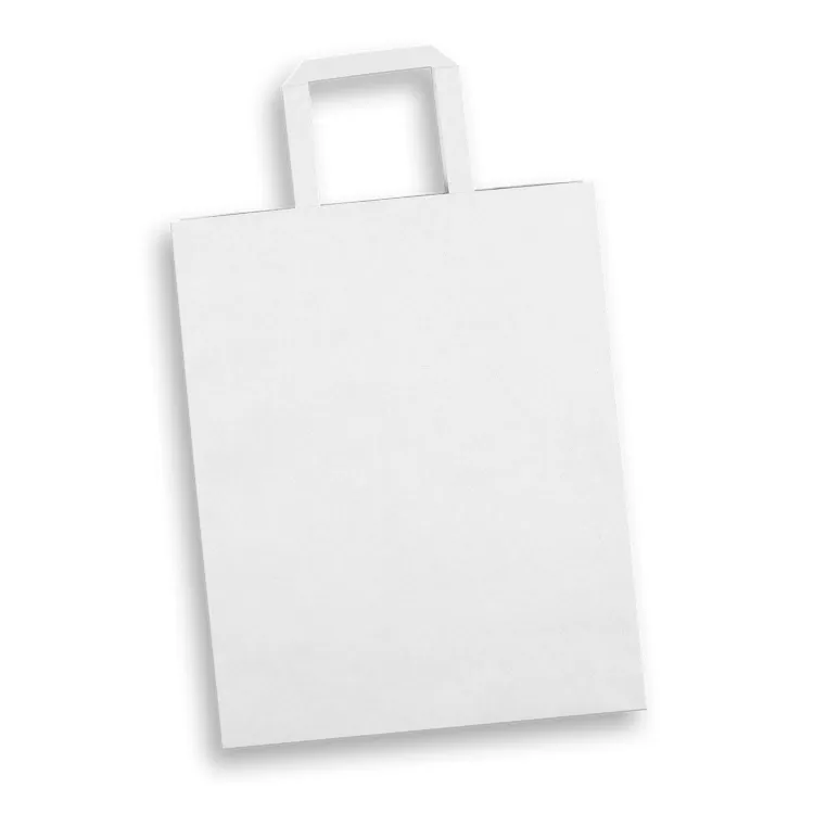 Picture of Large Flat Handle Paper Bag Portrait