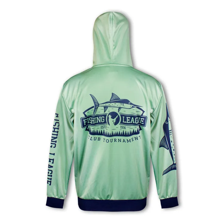 Picture of Custom Mens Sports Zipped Hoodie