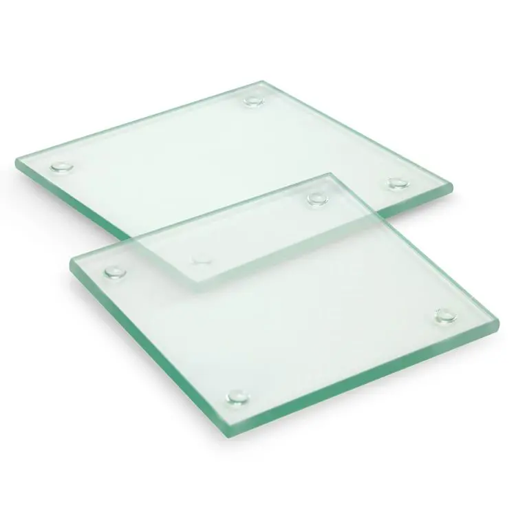 Picture of Venice Glass Coaster - Set of 2 - Square - Full Colour