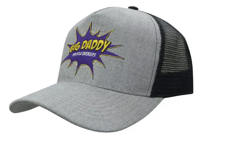 Picture of Grey Marle American Twill with Mesh Back
