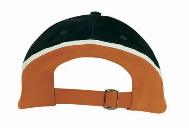 Picture of Brushed Heavy Cotton Tri-Coloured Cap