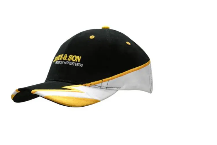 Picture of Brushed Heavy Cotton Cap with Strike Inserts/Embroidery on Crown & Peak